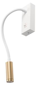Kanlux 32518 - LED Flexibilní lampička TONIL LED/3,3W/230V bílá/zlatá