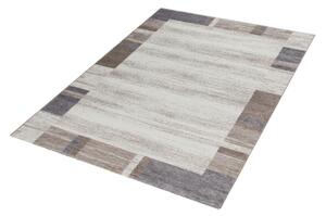 Breno Kusový koberec FEELING 500/beige-silver, Vícebarevné, 120 x 170 cm
