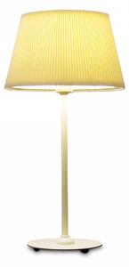 Light for home - Noblesní Plisovaná Stolní Lampa s Kovovým Podstavcem