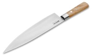 Böker - Damaškový kuchyňský nůž DAMAST OLIVE 21,2 cm olivové dřevo