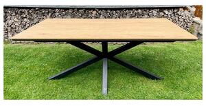 Jídelní stůl LIVING GALAXIE 180 CM dubová dýha Nábytek | Jídelní prostory | Jídelní stoly | Všechny jídelní stoly