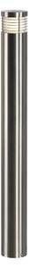 SLV 230069 Vap Slim 90, venkovní sloupek, 1x E27 max. 20 W, kartáčovaná nerez, výška 90cm, IP44