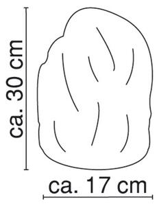 GLOBO 2834 - Solná lampa STONE 1xE14/15W/230V