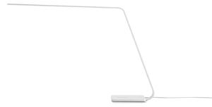 Stilnovo 7112 Lama, bílá stolní LED lampa s dotykovým stmívačem, 9W LED 3000K, výška 46cm