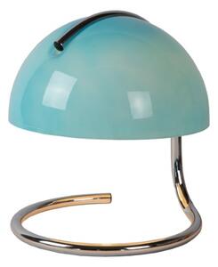 LUCIDE 46516/01/35 CATO stolní lampička V250mm 1xE27 chromová, modrá
