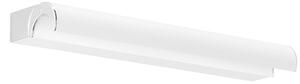 Linea Light 9800 Halfpipe, bílé lineární svítidlo s nastavitelným směrem svícení, 11W LED 3000K, 30cm, IP44