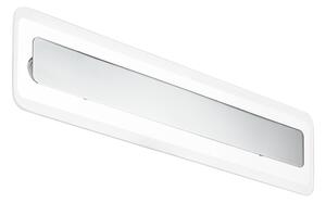 Linea Light 8886 Antille_S, nástěnné svítidlo z pískovaného skla a chromu, 28W LED 3000K, délka 61,4cm