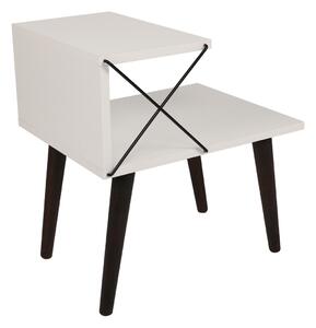 Noční stolek Cross White