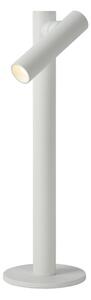 LUCIDE 27503/02/31 ANTRIM stolní lampička V430mm LED 2,2W/140lm 2700K IP54 bílá, bezdrátová nabíjecí podložka