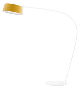 Stilnovo 8103 Oxygen_FL1, žlutá stojací oblouková lampa se stmívačem, 36W LED 3000K, výška 194cm