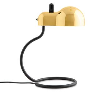 Stilnovo 9070 Minitopo Gold special, zlatá stolní retro lampička, 1x7W LED E27, výška 36cm
