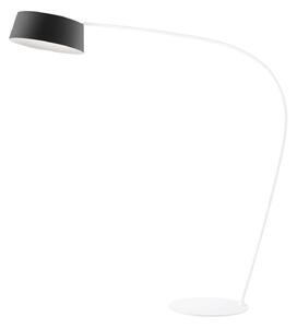 Stilnovo 8102 Oxygen_FL1, černá stojací oblouková lampa se stmívačem, 36W LED 3000K, výška 194cm