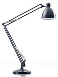 Leucos JJ Big, modrá stojací lampa se stmívačem, 1x45W LED 2700/3000K, výška 225cm