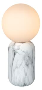 LUCIDE 06520/01/31 MARBOL stolní lampička V320mm 1xE27 bílá s imitací mramoru