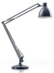 Leucos JJ Great, modrá stojací lampa se stmívačem, 1x45W LED 2700/3000K, výška 285cm