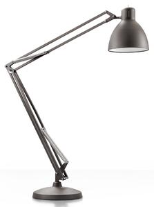 Leucos JJ Big, šedá stojací lampa se stmívačem, 1x45W LED 2700/3000K, výška 225cm