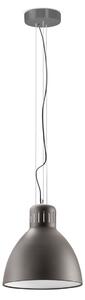 Leucos JJ Big, šedé závěsné svítidlo, 1x45W LED 2700/3000K stmívatelné, průměr 41cm
