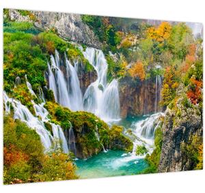 Obraz - Národní park Plitvická jezera (70x50 cm)