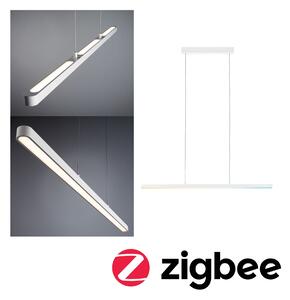 Paulmann 79887 Lento, Zigbee bílé lineární závěsné svítidlo se svícením nahoru-dolu, 3x13,5W LED tunnable white, stmívatelné, délka 100cm