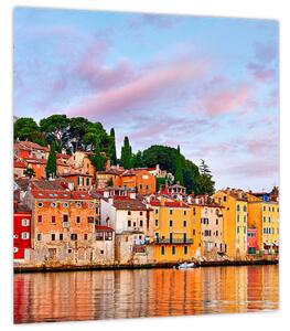 Obraz - Rovinj, Chorvatsko (30x30 cm)