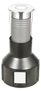 Fabas 6903-02-314 Tulip 2, kulaté pojezdové svítidlo z nerezu, 3W LED, 3000K, prům. 5,5cm, IP67