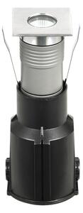 Fabas 6906-02-414 Apache 2, hranaté pojezdové svítidlo z nerezu, 6,5W LED, 3000K, 6,6x6,6cm, IP67