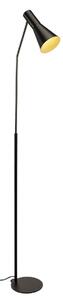 SLV 146010 Phelia, kónická stojací lampa 1xE27, černá/zlatá, výška 172cm