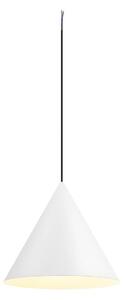 SLV 1008504 Magico 38, kónické závěsné svítidlo 1xE27, bílá, průměr 38cm
