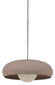 WOOOD Béžové kovové závěsné světlo Tivo 40 cm