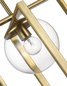 Toolight - Závěsná stropní lampa Vestito - zlatá - APP1215-1CP
