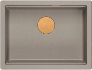 Quadron Logan dřez graniteq 56x45 cm béžová HQJ6045U4_PVDC1_U