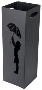 Kovový stojan na deštníky Rain2, 60x20 cm