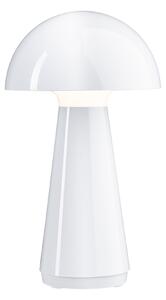 Paulmann 76995 Onzo, bílá lampička na baterii, 2,6W LED 2700K dotykové ovládání, výška 28cm, IP44