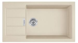 Franke Sirius Slim dřez tectonite 78x43.5 cm béžová 143.0671.691