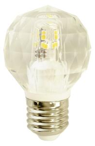 Dekorační LED žárovka E27 neutrální 4000k 4,3w 410 lm crystal