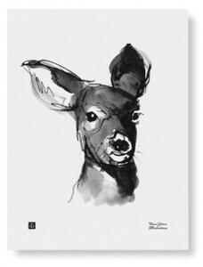 Plakát Charming Deer 30x40 cm Teemu Järvi Illustrations
