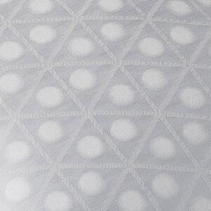 Povlak na polštář Veba DIAMANT Vločky světlá šedá Velikost: 40x40 cm
