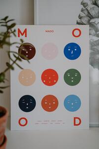 MADO Plakát Nine Moods By All The Way To Paris 30x40 cm