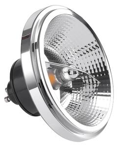 Halogenová LED žárovka GU10 teplá 3000k 10,5w 500 lm černá