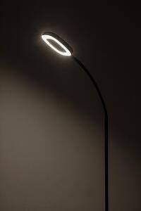 RABALUX LED stojací stmívatelná lampa RADER, 11W, teplá bílá, černá 0074004