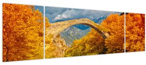 Obraz - Konitsa most (170x50 cm)