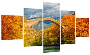 Obraz - Konitsa most (125x70 cm)