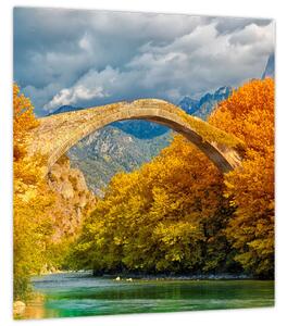 Obraz - Konitsa most (30x30 cm)