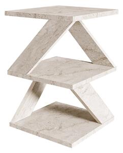 Odkládací stolek Albeni Travertine