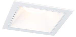 Paulmann 93128 Cole Coin, bodovka v bílé úpravě, 1x6W LED 2700K tříkrokové stmívání, 8,8x8,8cm, IP44