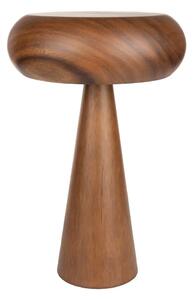 -25 % Dny Marianne - Dutchbone Hnědá dřevěná stolní lampa MOREL 47 cm