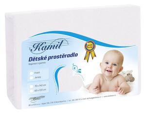 Dětské froté prostěradlo KAMIL 001 60x120 cm