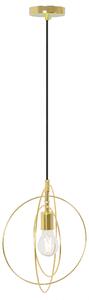 Toolight - Závěsná stropní lampa Itinerario - zlatá - APP286-1CP