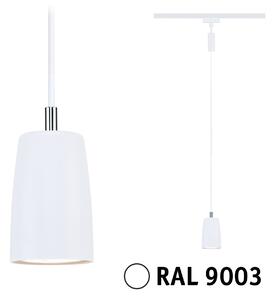 Paulmann 95626 Cover, závěsné svítidla pro Urail system, max. 1x10W GU10, signální bílá/chrom