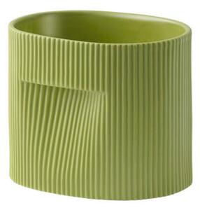 Muuto Květináč Ridge Planter H15, moss green